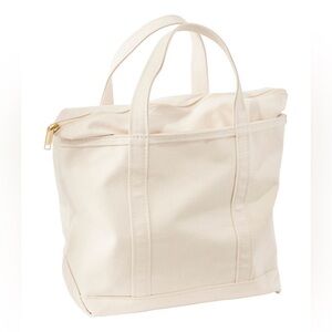 L.L. Bean Boat and Tote Zip-Top Medium Long handle